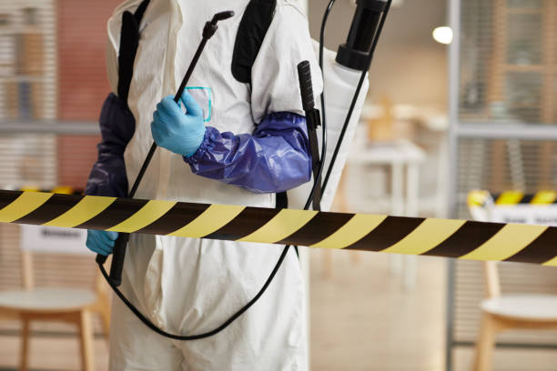 Professional Trauma Scene Cleanup technician working in Camden, OH